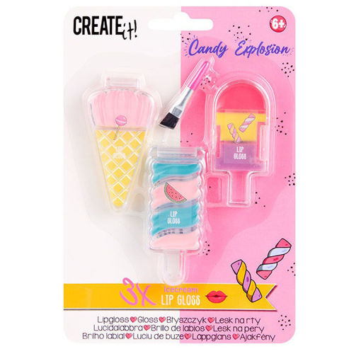 Εικόνα της Creat It! Candy Lip gloss παγωτό χωνάκι 84845