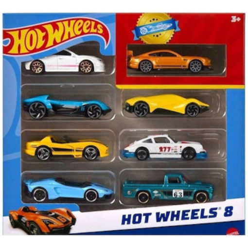 Picture of Hot Wheels Mattel Αυτοκινητάκια 8-Pack Διάφορα Σχέδια HPV78