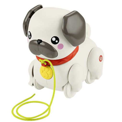 Picture of Fisher-Price Pets Συρόμενο Σκυλάκι Pug HTW94