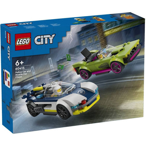 Picture of Lego City Police Car and Muscle Car Chase 60415