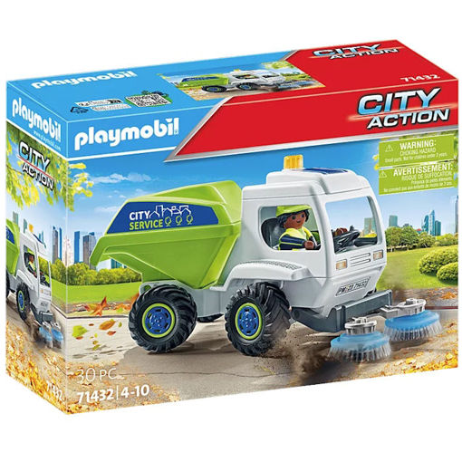 Picture of Playmobil City Action Όχημα καθαρισμού δρόμων 71432