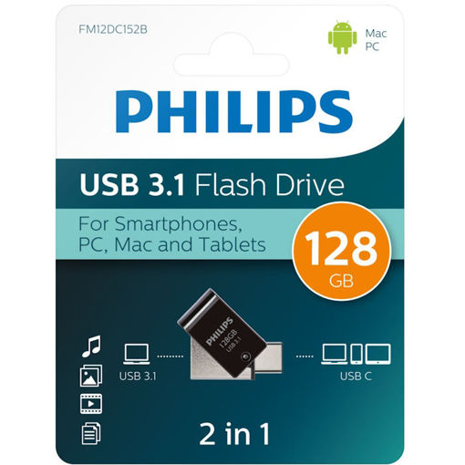 Picture of USB Philips 3.1 128 GB Type C