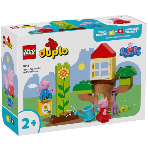 Picture of Lego Duplo Peppa Pig Garden and Tree House 10431