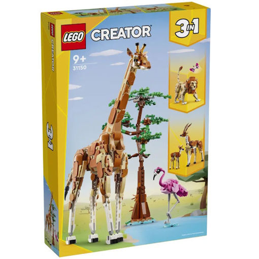 Picture of Lego Creator 3-in-1 Wild Safari Animals 31150